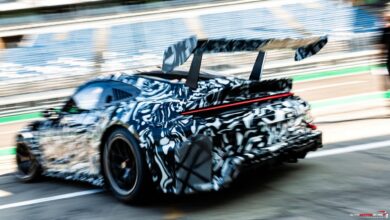 Hot News: The new 911 Cup is being tested by Porsche
