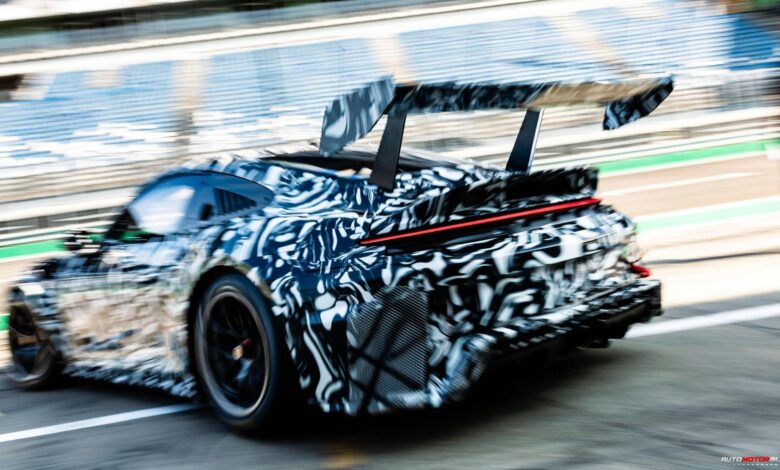 Hot News: The new 911 Cup is being tested by Porsche Hot News: The new 911 Cup is being tested by Porsche