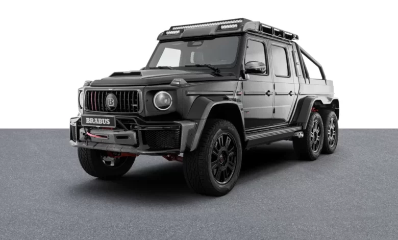 BRABUS Unveils the XLP 800 6×6 Adventure: A Six-Wheeled Off-Road Beast BRABUS Unveils the XLP 800 6×6 Adventure: A Six-Wheeled Off-Road Beast