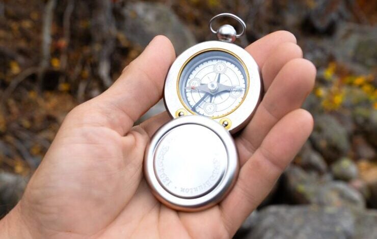 The Brunton Vintage Pocket Compass The Brunton Vintage Pocket Compass