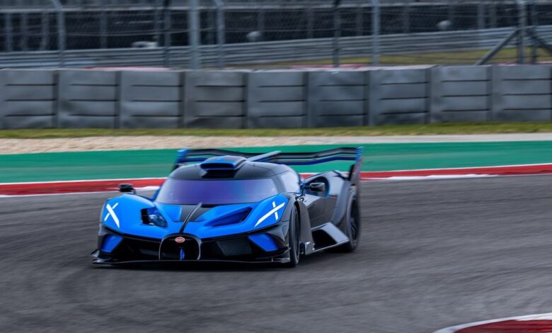 A road-legal Bugatti Bolide in the works, courtesy Lanzante A road-legal Bugatti Bolide in the works, courtesy Lanzante