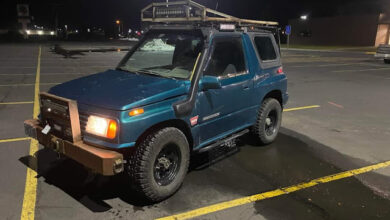 Our Old Suzuki Sidekick, The Teal Terror, is Still Alive in Eastern Oregon | Subcompact Culture