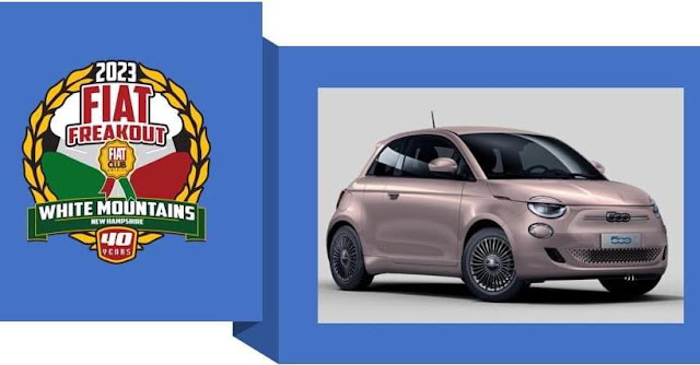 New Fiat 500e at 2023 Fiat FreakOut! New Fiat 500e at 2023 Fiat FreakOut!