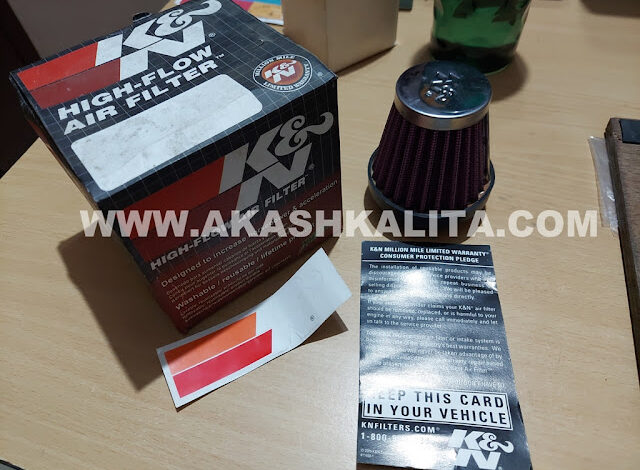 Akash Kalita: K&N Air Filter on Suzuki Gixxer 155 Akash Kalita: K&N Air Filter on Suzuki Gixxer 155