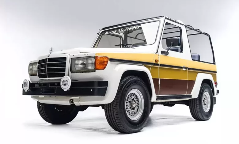 Ivan Lendl’s Custom 1983 AMG G-Wagen Showcased In Petersen Automotive Museum