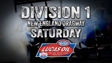 BangShift.com FREE LIVE DRAG RACING: NHRA Lucas Oil Drag Racing Division 1 At New England Dragway – Sunday