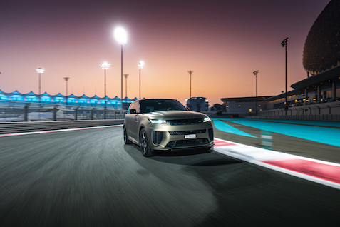 Range Rover Sport SV smashes lap record at Yas Marina Range Rover Sport SV smashes lap record at Yas Marina
