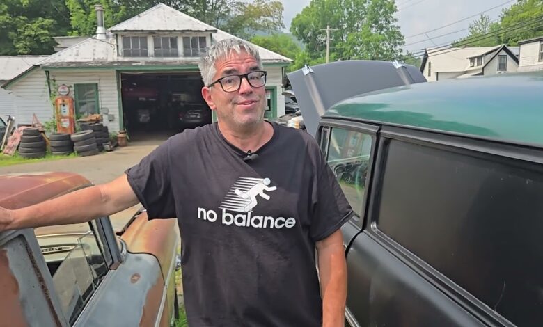 BangShift.com Steve Magnante Walks Us Around A Bitchin Old STRAIGHT AXLE 1957 Sedan Delivery Gasser You Can Own! BangShift.com Steve Magnante Walks Us Around A Bitchin Old STRAIGHT AXLE 1957 Sedan Delivery Gasser You Can Own!