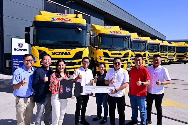 Sri Maju Cergas Logistics Sdn Bhd (SMCL) adds 12 units of Scania Super XT G460A6X4HZ to their fleet.
