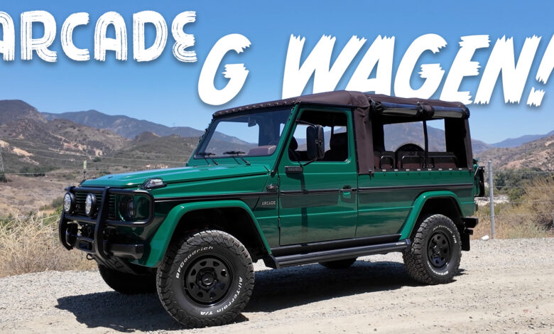 Restomod Done Right: An Old G-Wagen Made New by Arcade Restomod Done Right: An Old G-Wagen Made New by Arcade