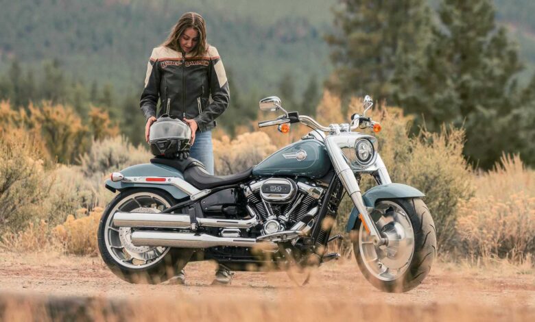 The Harley-Davidson Fat Boy Is The Perfect Middle Ground Between Muscle And Mellow The Harley-Davidson Fat Boy Is The Perfect Middle Ground Between Muscle And Mellow